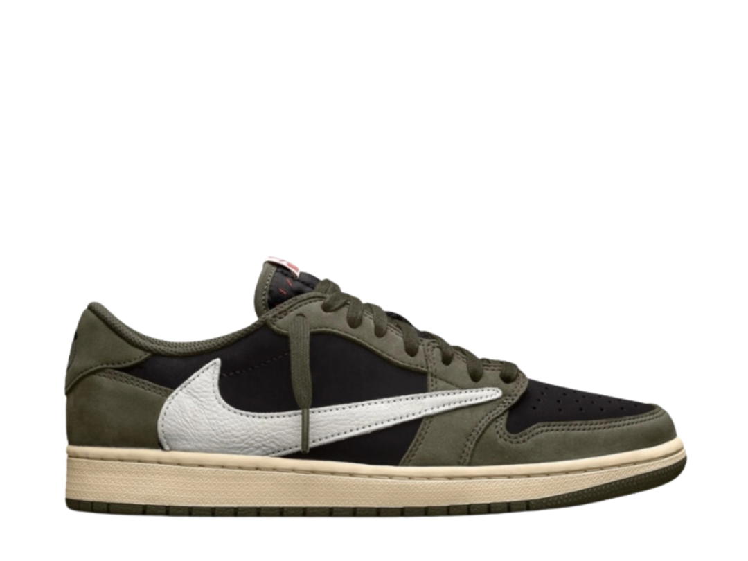 Jordan Jordan 1 Retro Low OG SP x Travis Scott Black Olive