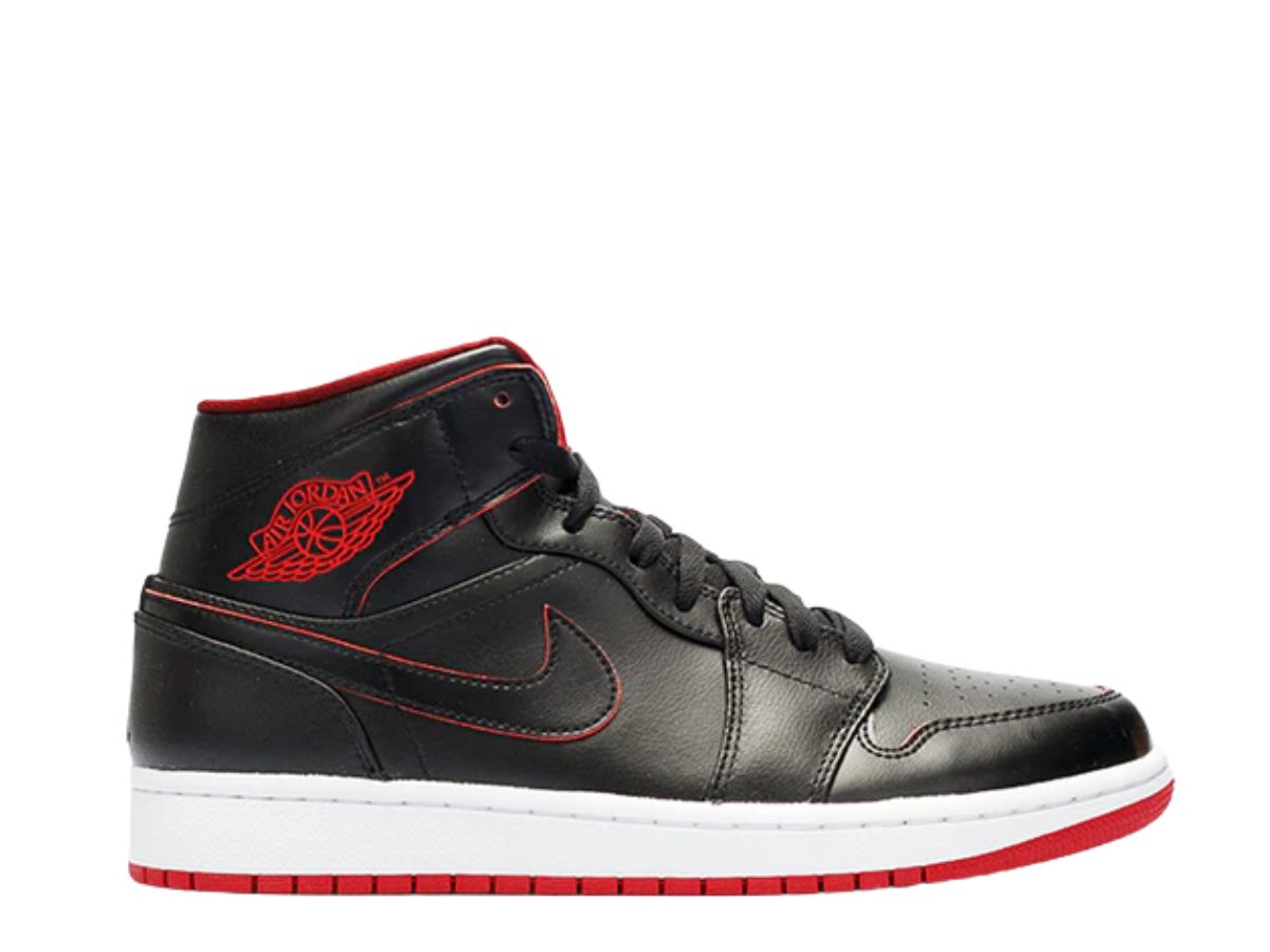 Jordan Jordan 1 Retro Mid Black Red White