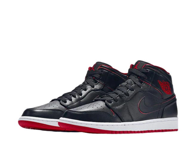 Jordan Jordan 1 Retro Mid Black Red White - view 3