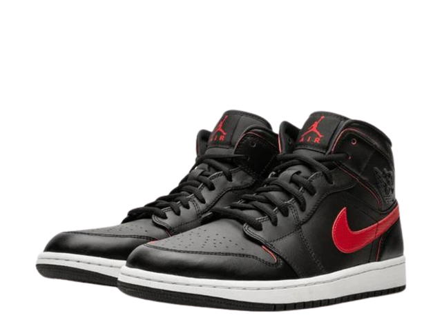Jordan Jordan 1 Retro Mid Black Team Red - view 3