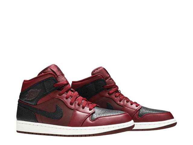 Jordan Jordan 1 Retro Mid Team Red Black - view 3