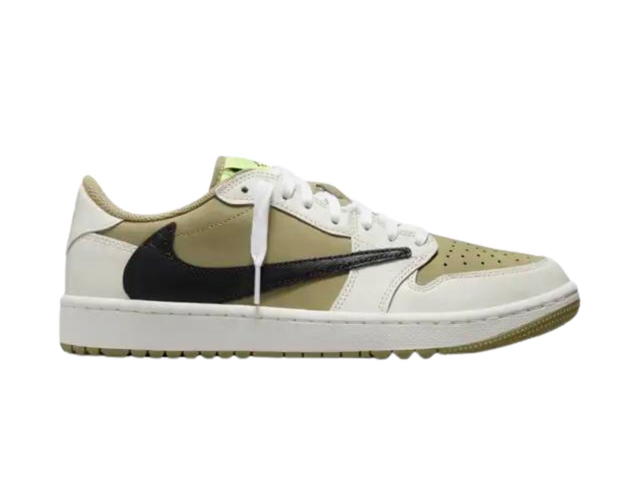 Jordan Jordan 1 Retro Low Golf Travis Scott Neutral Olive - view 1