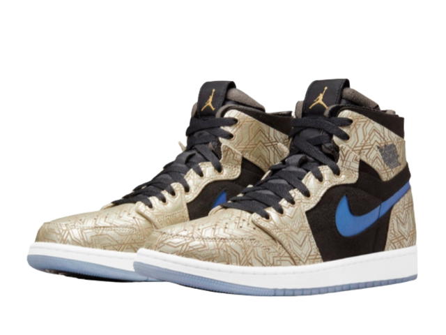 Jordan Jordan 1 High Zoom Air CMFT Gold Laser - view 3