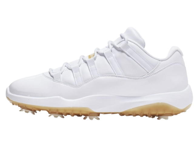 Jordan Jordan 11 Retro Low Golf White Metallic Gold - view 2