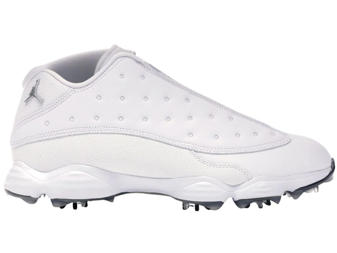 Jordan Jordan 13 Retro Golf Cleat White Black