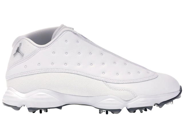 Jordan Jordan 13 Retro Golf Cleat White Black - view 1