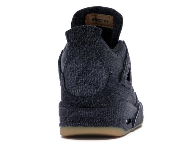 Jordan Jordan 4 Retro Levi's Black (Blank Tag) - view 3
