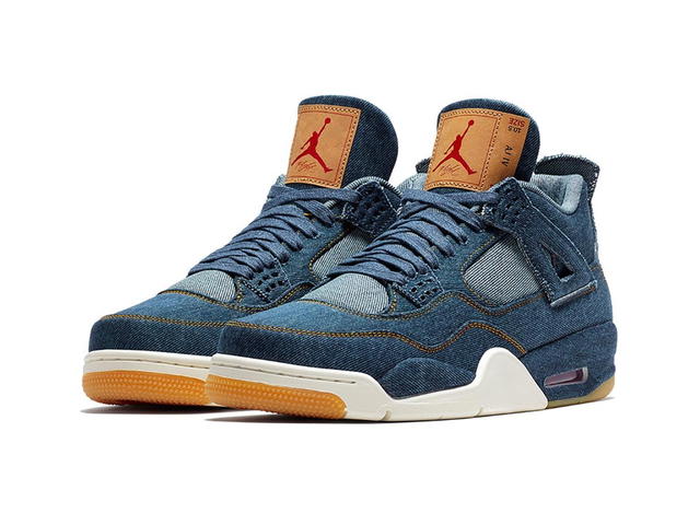 Jordan Jordan 4 Retro Levi's Denim (Blank Tag) - view 3