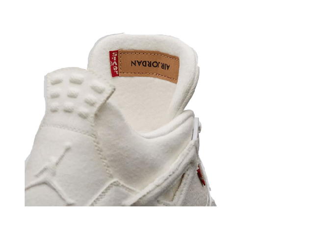 Jordan Jordan 4 Retro Levi's White (Blank Tag) - view 2
