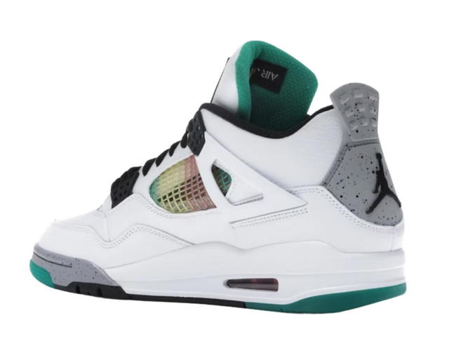 Jordan Jordan 4 Retro Lucid Green Rasta (Women's) - view 3