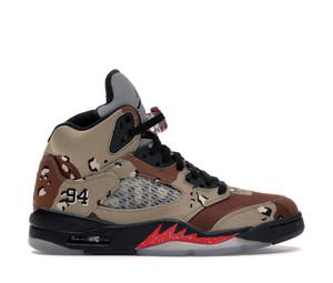 Buy Jordan 5 Retro Supreme Desert Camo at Sasom – Authentic and Ready to Ship