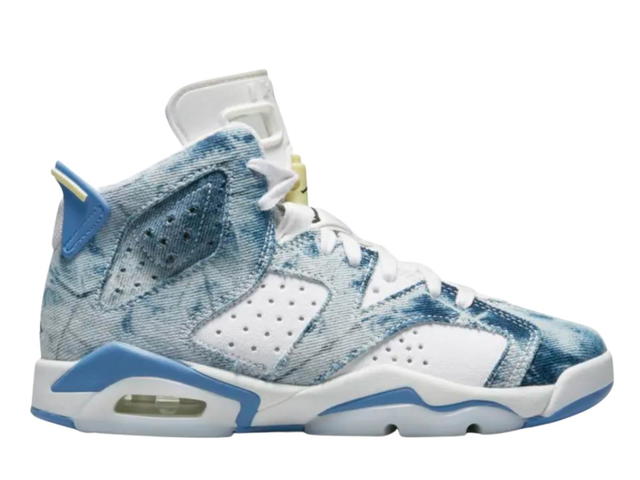 Jordan Jordan 6 Retro Washed Denim (2022) (GS) - view 1