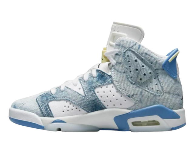 Jordan Jordan 6 Retro Washed Denim (2022) (GS) - view 2
