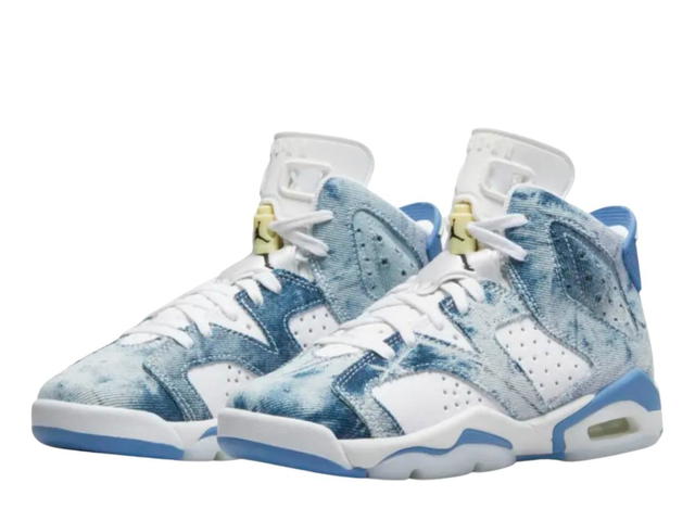 Jordan Jordan 6 Retro Washed Denim (2022) (GS) - view 3