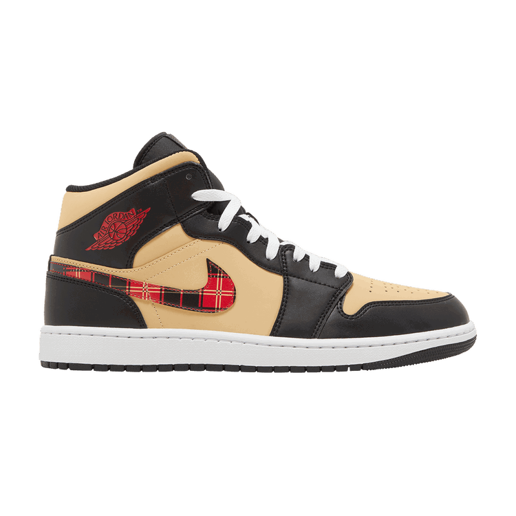 Jordan Air Jordan 1 Mid Tartan Swoosh