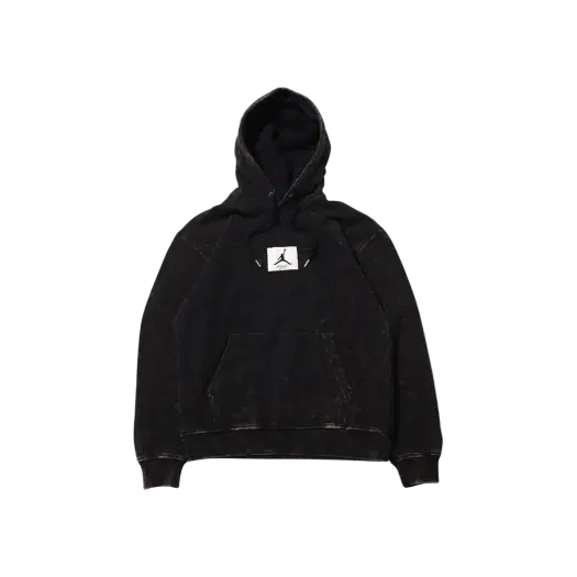 Buy Jordan Essential Washed Fleece Hoodie Black - Asia at Sasom – Authentic and Ready to Ship