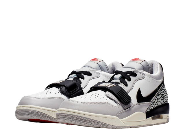 Jordan Jordan Legacy 312 Low Tech Grey Fire Red Black - view 3