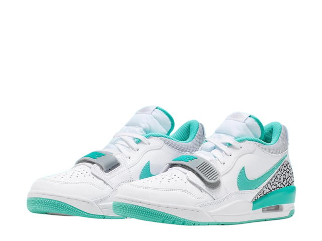 Jordan Jordan Legacy 312 Low White Turquois - view 3
