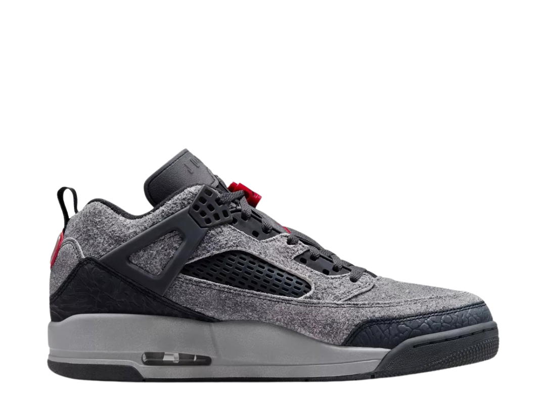 Jordan Jordan Spizike Low Anthracite Gym Red