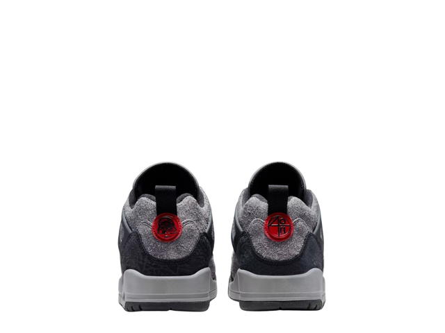 Jordan Jordan Spizike Low Anthracite Gym Red - view 4