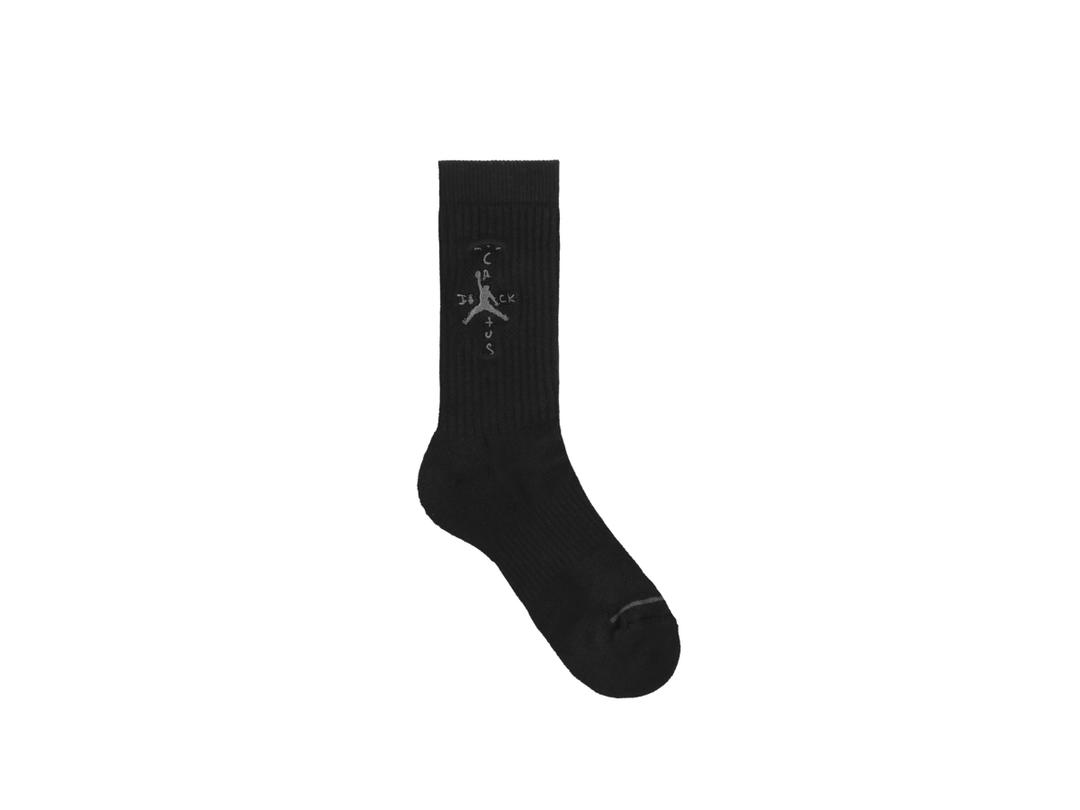 Jordan Jordan Travis Scott Cushioned Crew Socks Black