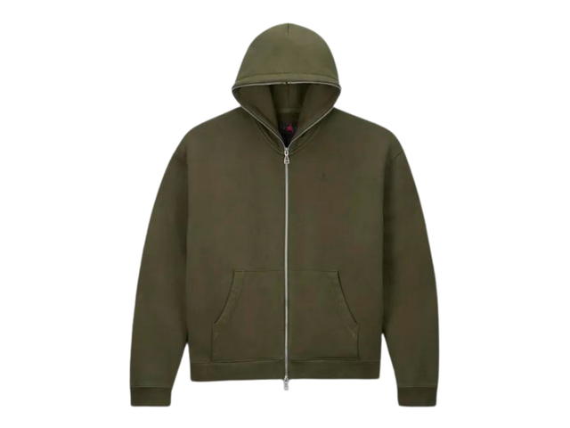 Jordan Jordan Travis Scott Men's Full-Zip Hoodie Army Green - view 1
