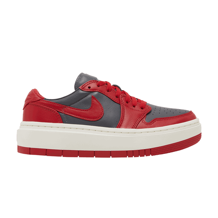 Jordan Jordan 1 Elevate Low Dark Grey Varsity Red (Women's)