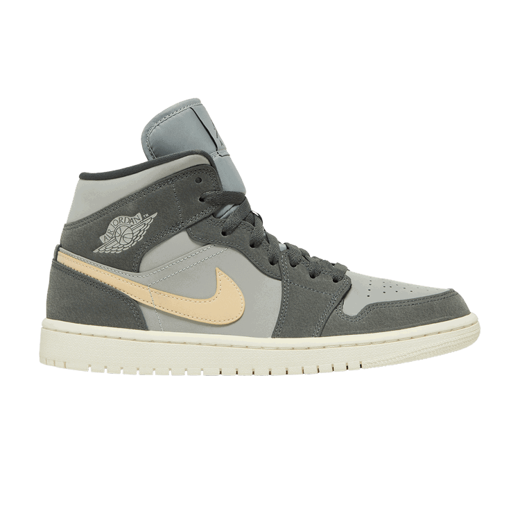Jordan Jordan Wmns Air Jordan 1 Mid 'Iron Grey Onyx'