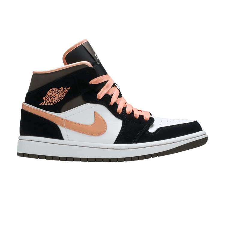 Jordan Jordan 1 Mid Peach Mocha (Women's)