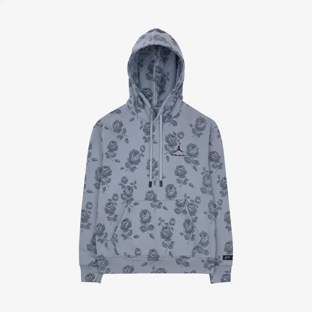 Jordan Jordan x A Ma Maniere All Over Print Fleece Hoodie Obsidian Mist - Asia - view 1