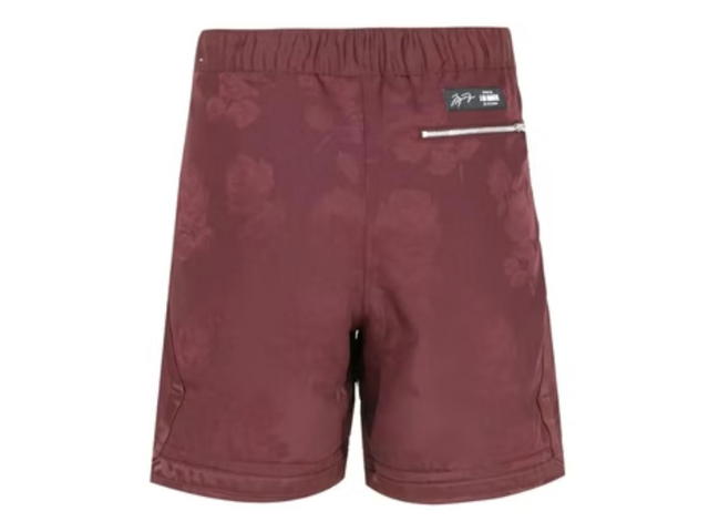 Jordan Jordan x A Ma Maniere Jacquard Shorts Burgundy - view 2