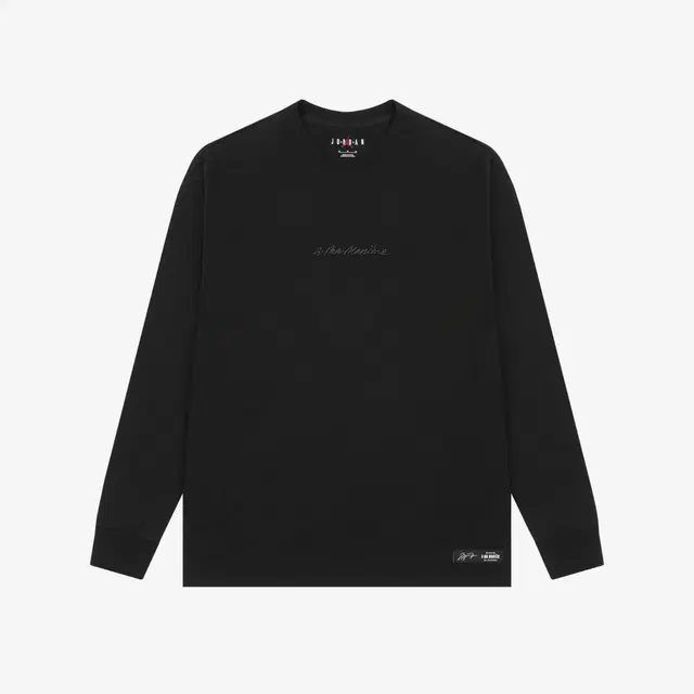 Jordan Jordan x A Ma Maniere L/S T-Shirt Black - US/EU - view 2