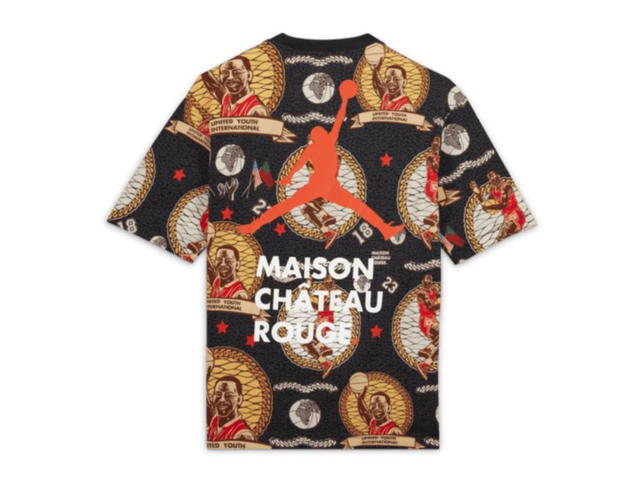 Jordan Jordan x Maison Chateau Rouge T-Shirt Black - view 2