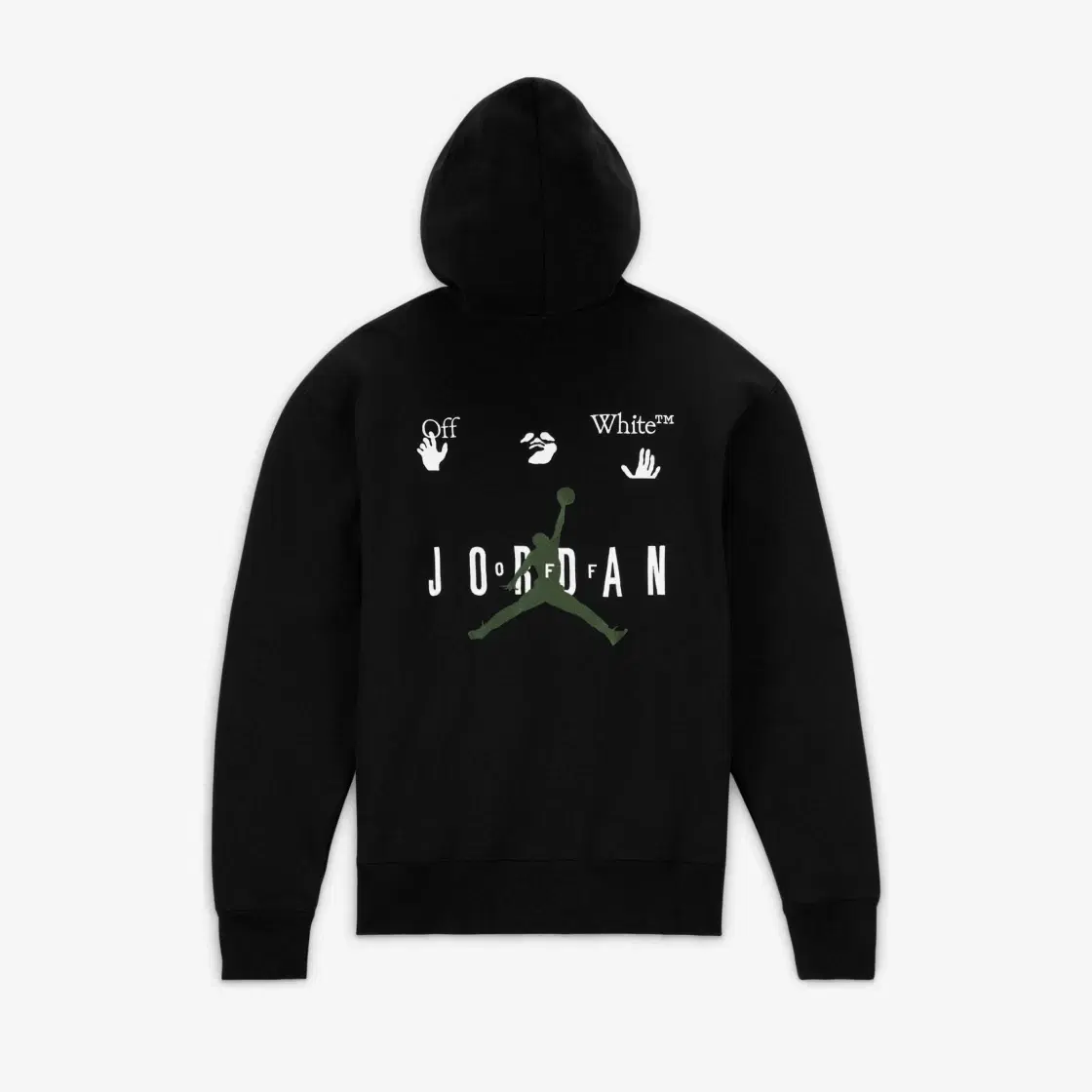 Jordan Jordan x Off-White Hoodie Black - Asia
