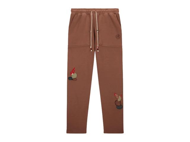Jordan Jordan x Travis Scott Fleece Pants Archaeo Brown - view 1