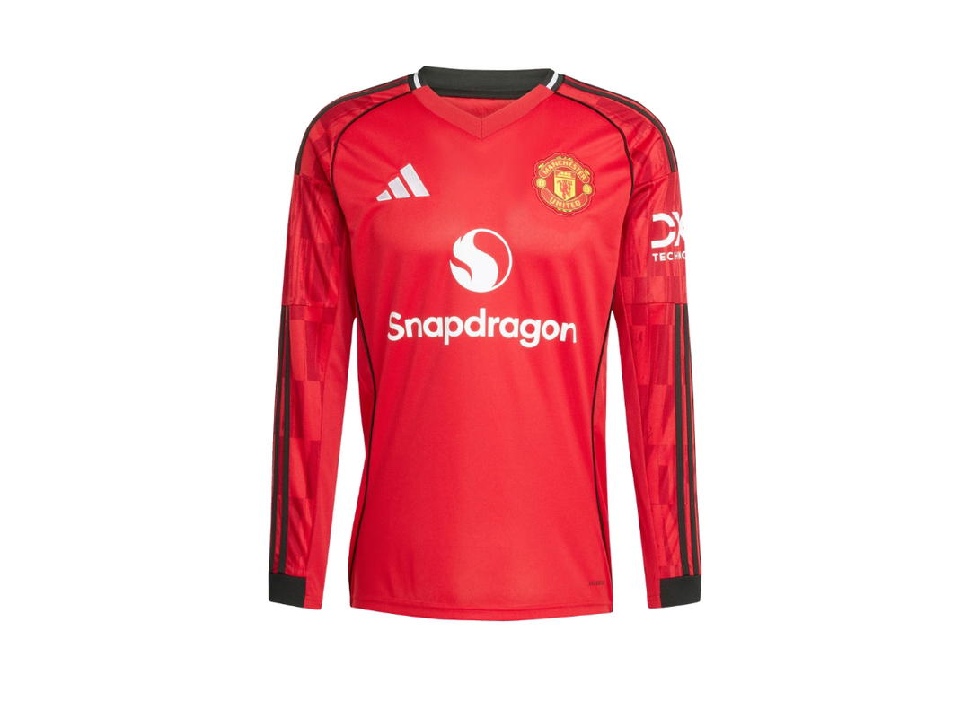 adidas adidas Manchester United Long Sleeve Jersey 25/26 Home