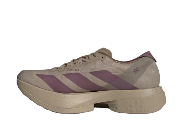 adidas adidas Adizero Adios Pro 4 Blanch Cargo Shadow Fig Iron Metallic - view 2