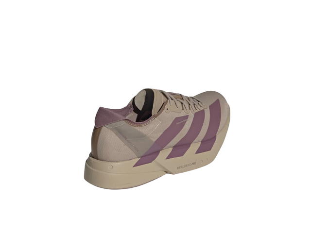 adidas adidas Adizero Adios Pro 4 Blanch Cargo Shadow Fig Iron Metallic - view 4