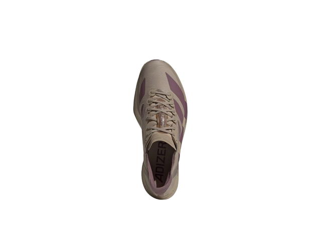 adidas adidas Adizero Adios Pro 4 Blanch Cargo Shadow Fig Iron Metallic - view 5
