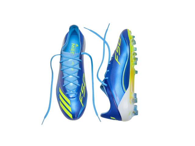 adidas adidas F50 Messi Elite Fg Team Royal Blue Solar Yellow - view 3