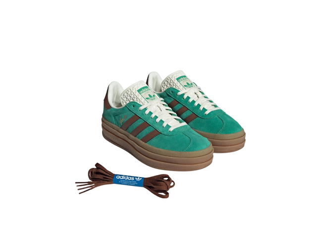 adidas Adidas Originals Gazelle Bold Green Brown (Women's) - view 3