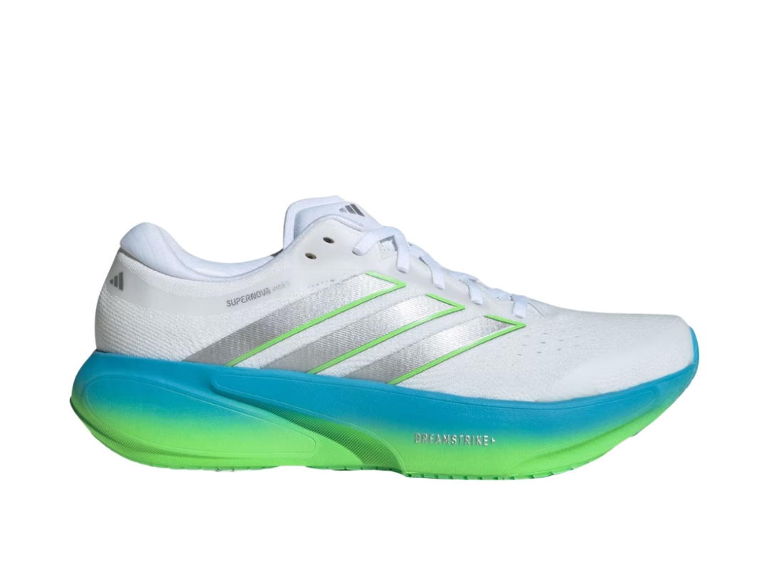adidas adidas Supernova Rise 3 Cloud White Silver Metallic Semi Blue Burst