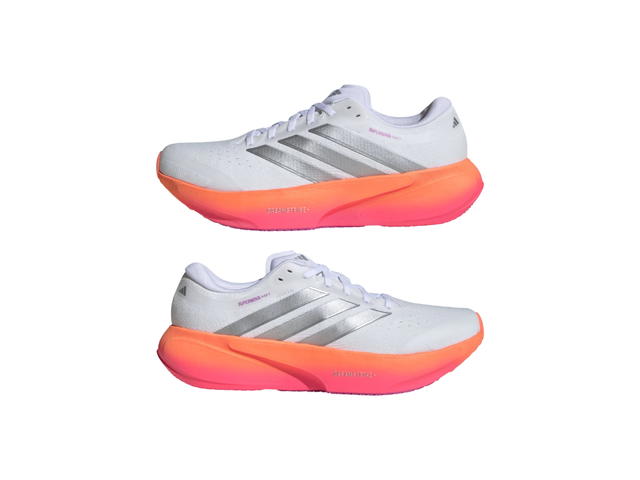 adidas adidas Supernova Rise 3 Running Shoes Cloud White Silver Metallic Lucid Pink - view 4