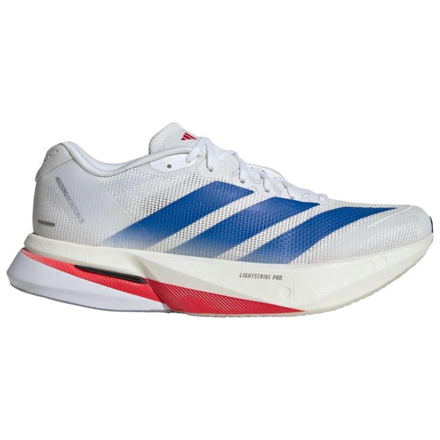 adidas adidas Adizero Boston 13 - White/Blue/Red - view 2