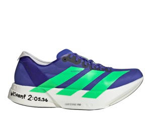 Buy adidas Adizero Adios Pro 4 Sonic Ink Screaming Green Core Black at Sasom – Authentic and Ready to Ship