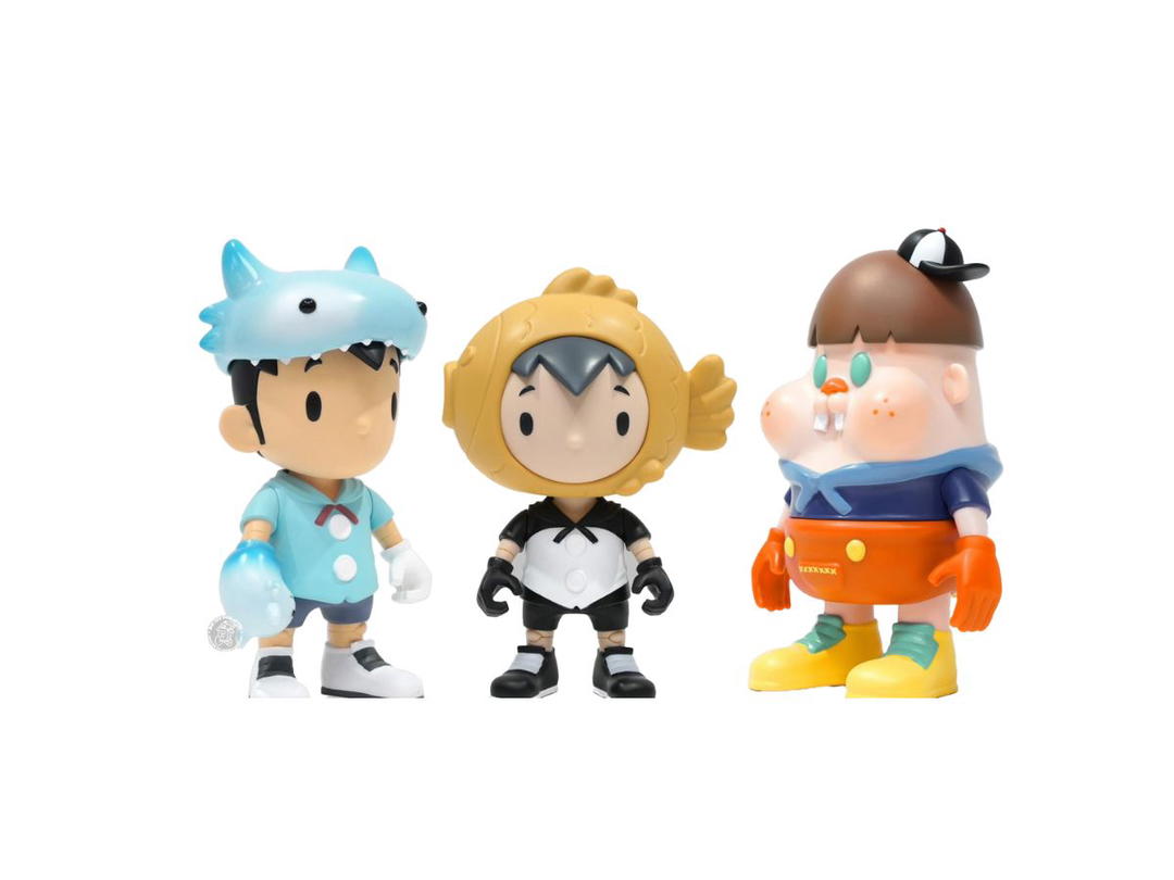 Jpx JPX x Slugarine Studio x The Little Hut x Shoko Nakazawa x Planetbear Presents Nong TOY Set