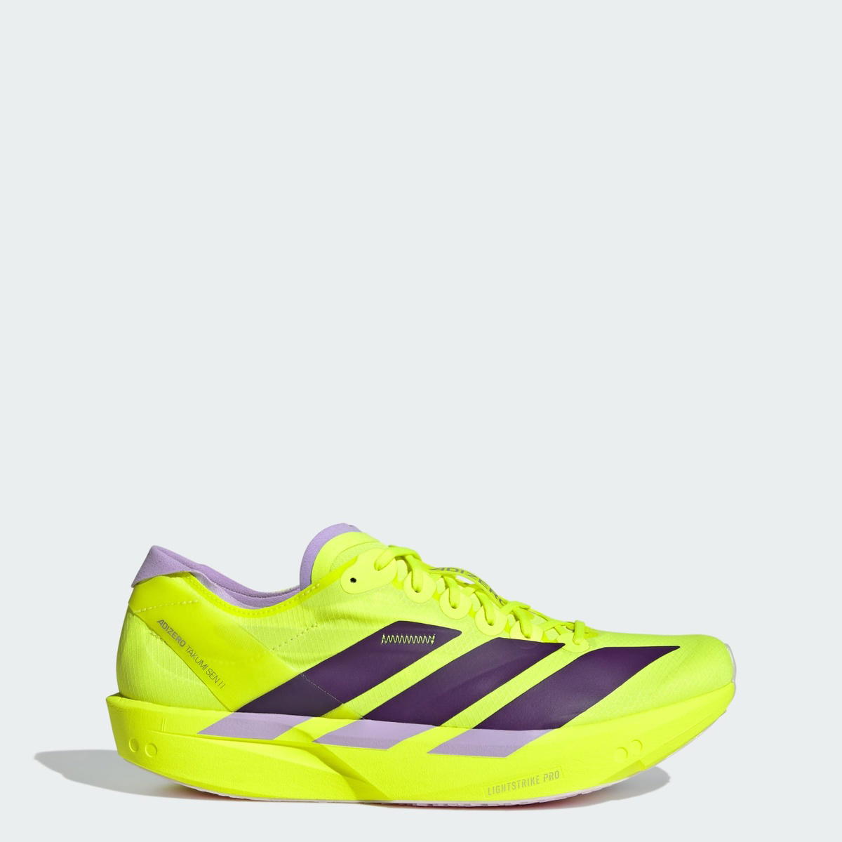 adidas adidas Adizero Takumi Sen 11 Solar Yellow Aurora Plum Powder Plum