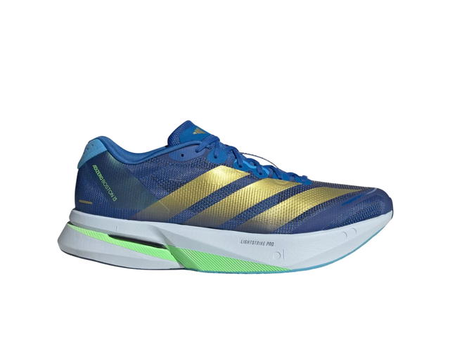adidas adidas Adizero Boston 13 Blue Gold Metallic Blue Burst - view 1