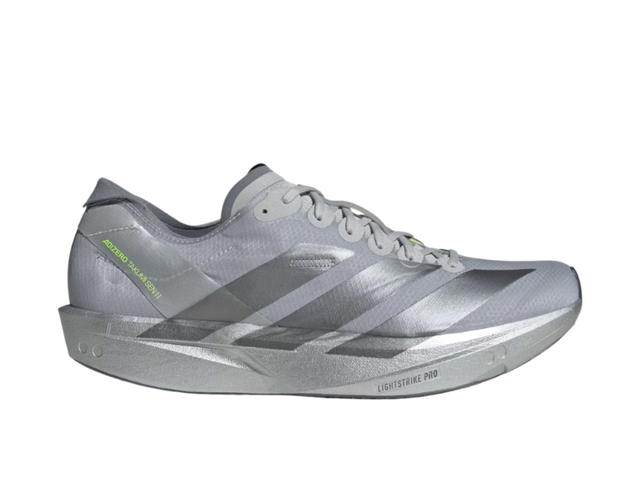 adidas adidas Adizero Takumi Sen 11 Silver Metallic Iron Metallic Lucid Lemon - view 1
