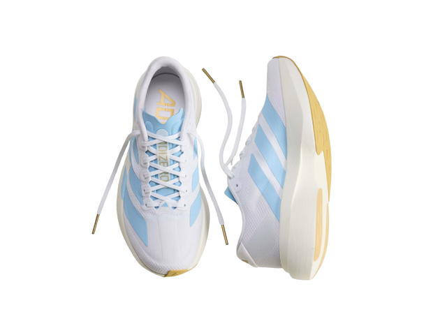 adidas adidas Adizero Evo Sl Shoes Cloud White Clear Blue (Women's) - view 3